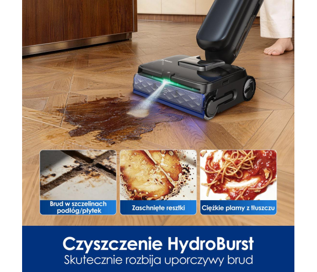 TINECO Odkurzacz myjący Floor One S9 Artist Station - 1515083 - zdjęcie 5
